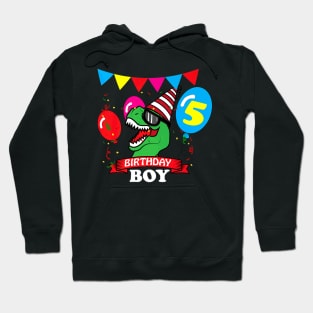 Rex 5th Dinosaur Hoodie